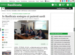 In Basilicata sostegno ai pazienti sordi